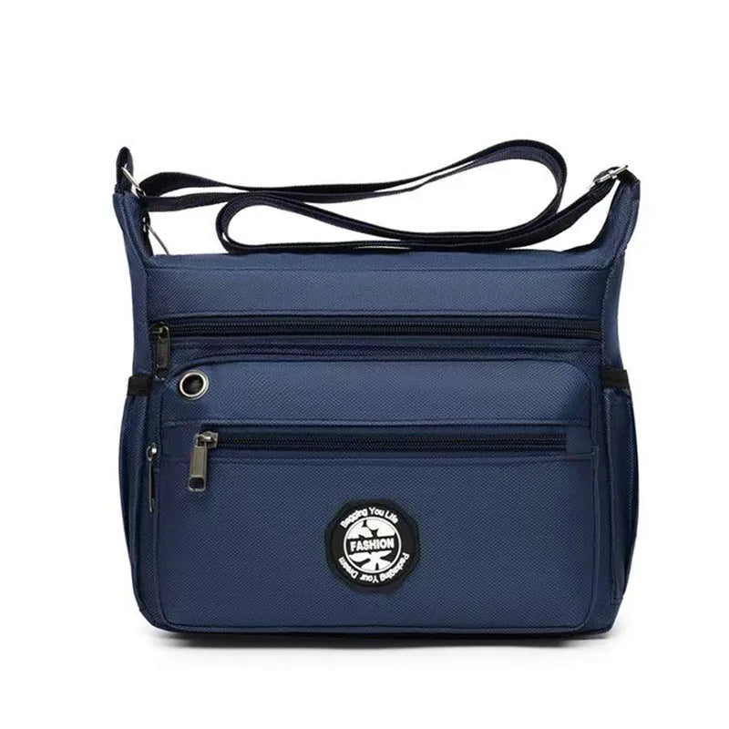 Mens Messenger Bag Crossbody Satchel Waterproof Oxford - Smarsty