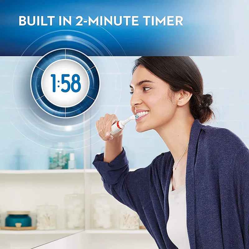 Oral B Electric Toothbrush Pro 4000 with Pressure Sensor - Smarsty