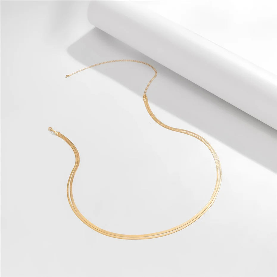 Ingemark Sexy Flat Snake Chain Waist Belt for Women - Smarsty