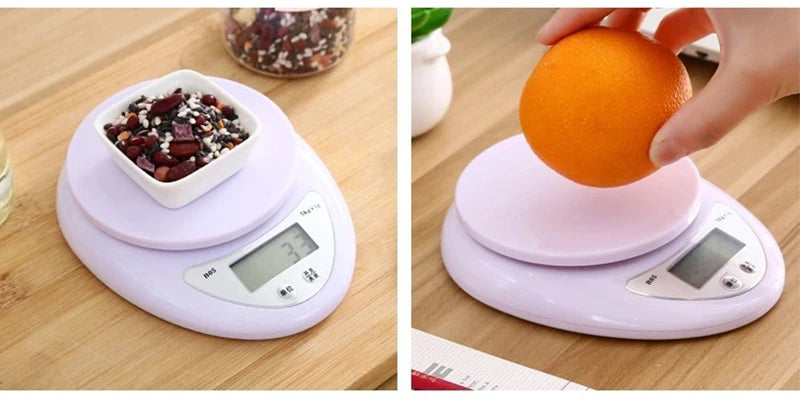 Portable Digital Kitchen Scale with LED Display - Smarsty
