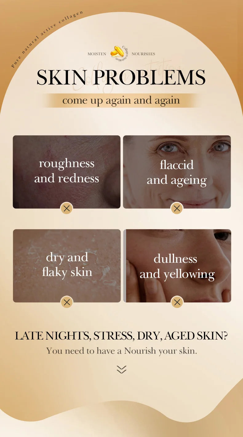 SADOER 30pcs Collagen Sleeping Facial Masks for Hydration and Brightening - Smarsty