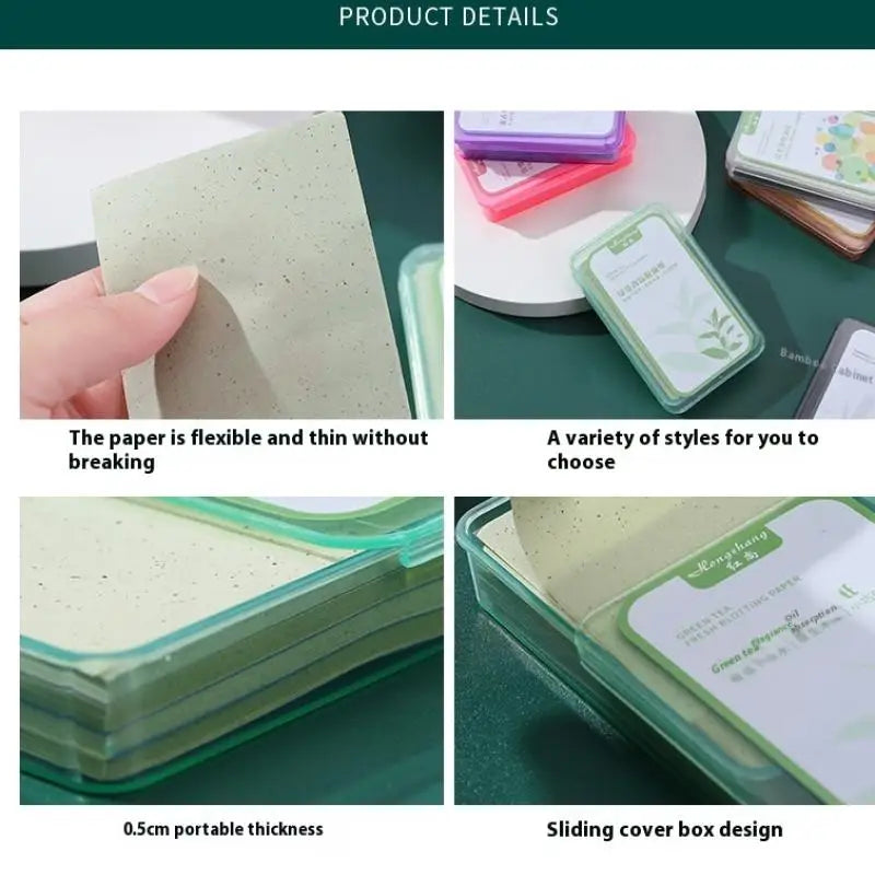 300Pcs Oil Control Blotting Papers for Clean Skin - Smarsty