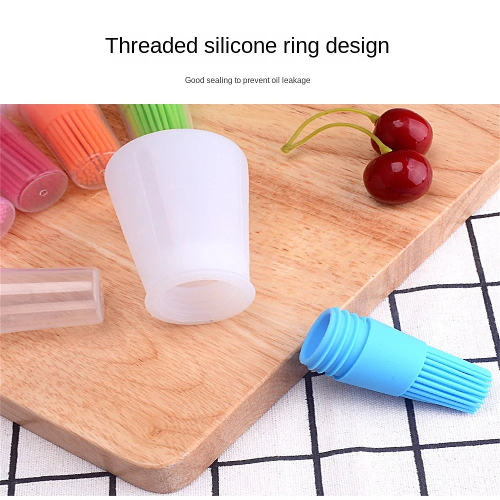 Silicone Oil Dispenser Brush for High Temperature Cooking - Smarsty