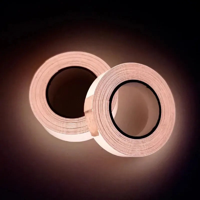 Fluorescent Glow In The Dark Safety Tape Strip - Smarsty