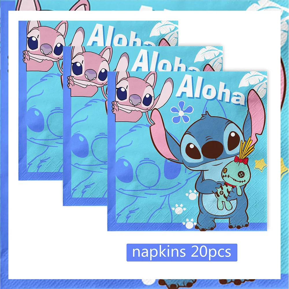 Disney Lilo and Stitch Birthday Party Supplies Set - Smarsty