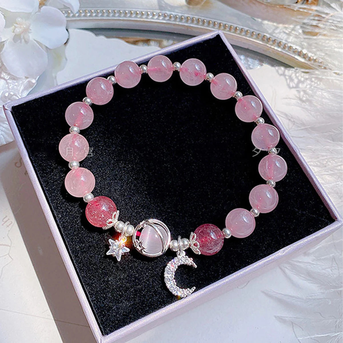 Starry Cat's Eye Stone Bracelet for Women - Smarsty