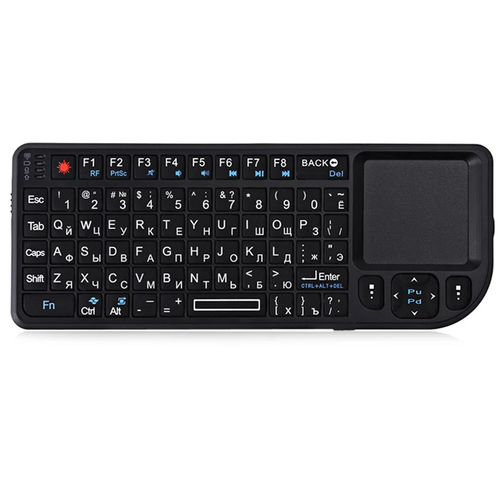 A8 Mini Wireless Keyboard With Backlit Touchpad Air Mouse