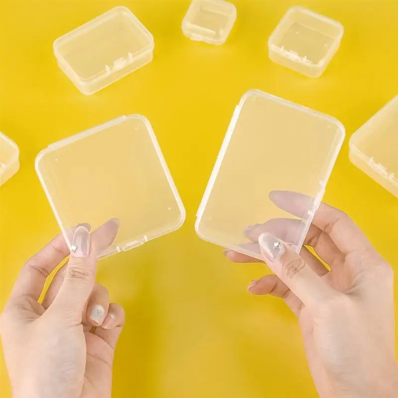 Translucent Plastic Jewelry Storage Box Set - Smarsty
