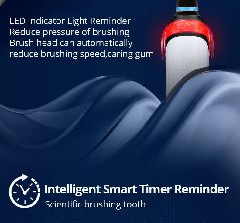 Oral B Electric Toothbrush Pro 4000 with Pressure Sensor - Smarsty