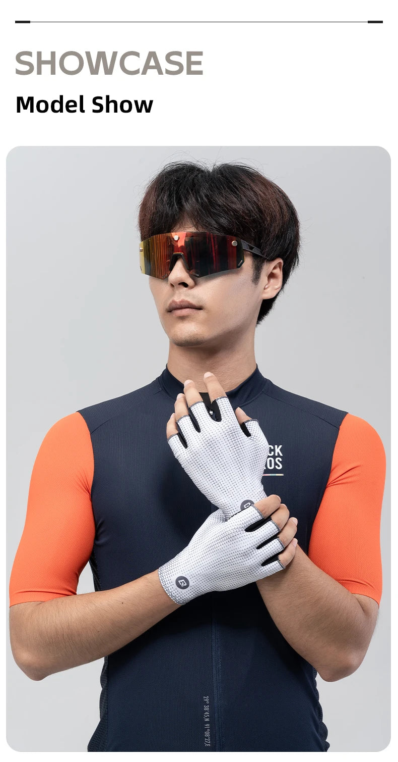 RockBros Breathable Cycling Gloves Half Finger Anti Slip - Smarsty
