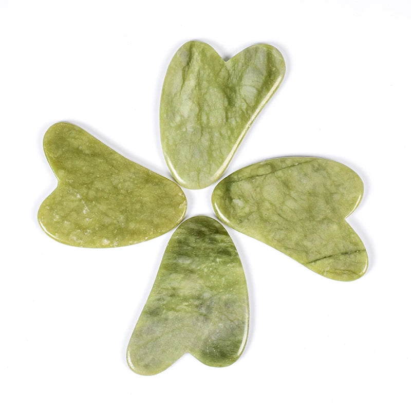 Natural Jade Gua Sha Scraper for Glowing Skin - Smarsty