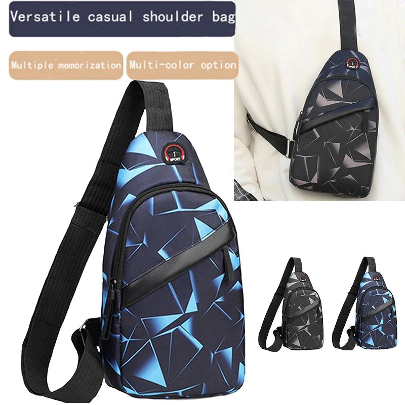 Durable Unisex Camo Sling Pack Crossbody Bag Korean Style - Smarsty