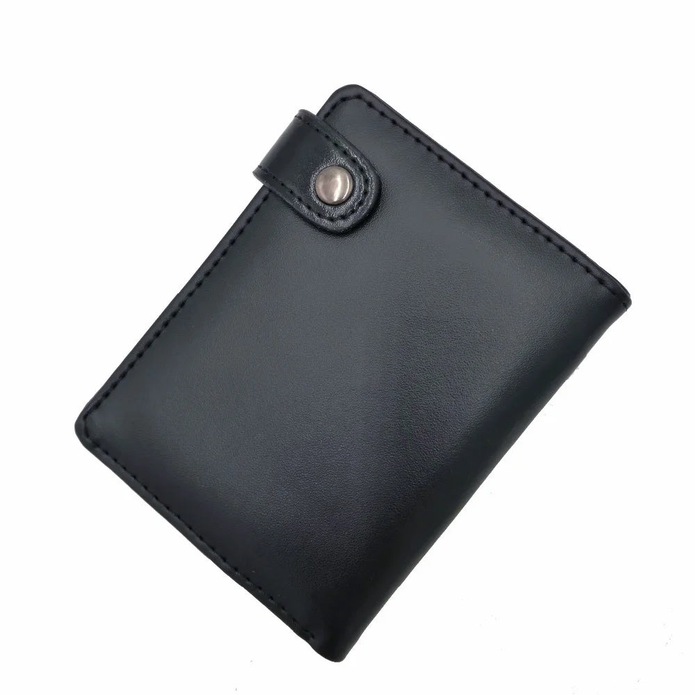 Death Note Anime Black PU Leather Short Wallet Card and Coin Purse for Boys Girls Gift - Smarsty