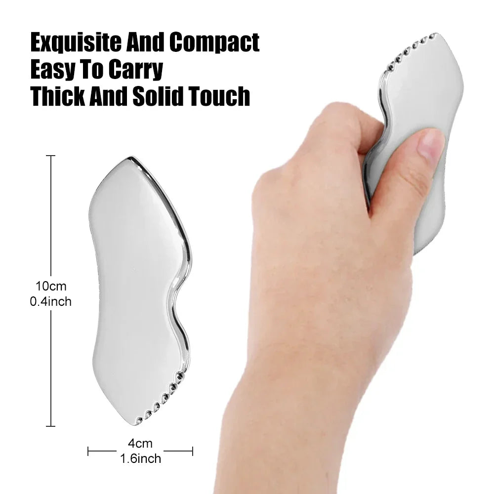 Stainless Steel Gua Sha Board for Facial Massage - Smarsty