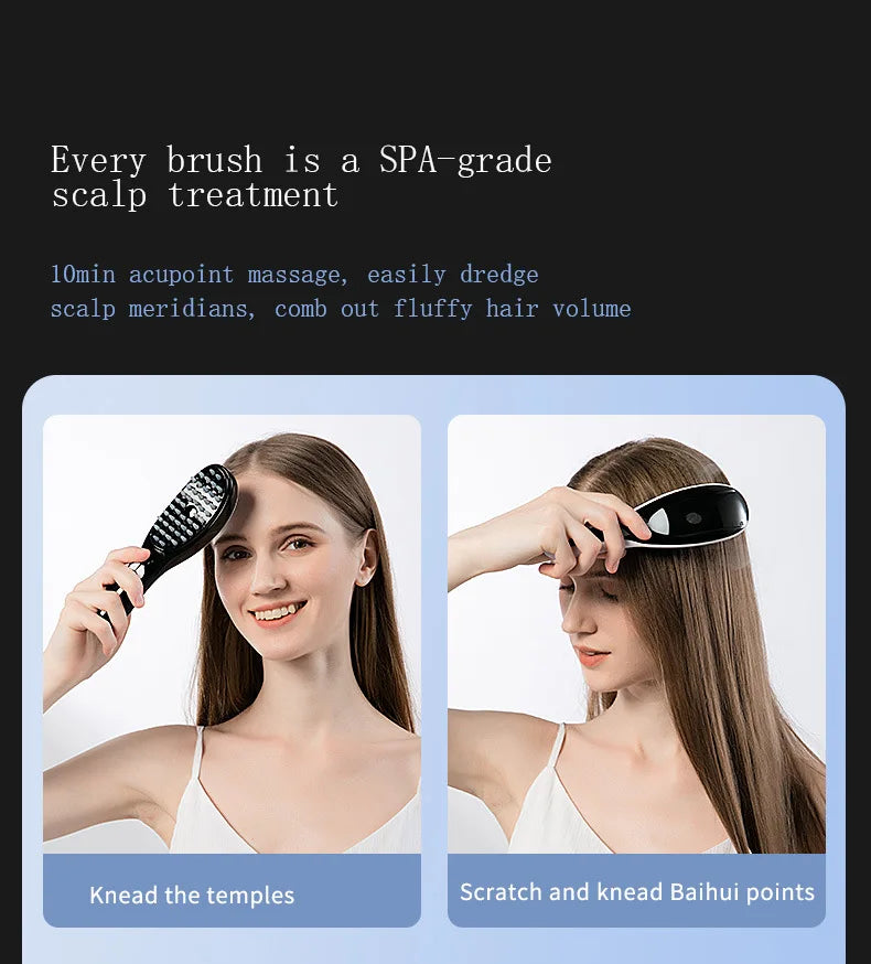 Electric Scalp Massager Comb for Hair Growth - Smarsty