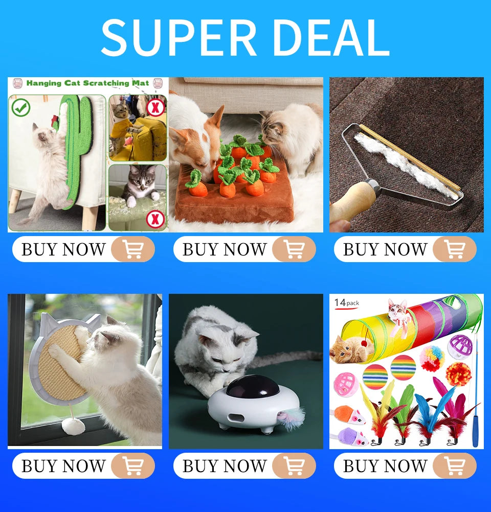 Interactive Cat Toy Combination Set for Fun Play - Smarsty