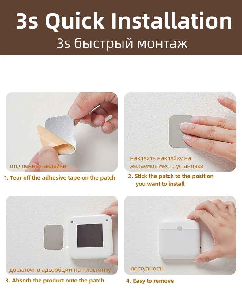 Motion Sensor LED Light with USB Charging for Home - Smarsty