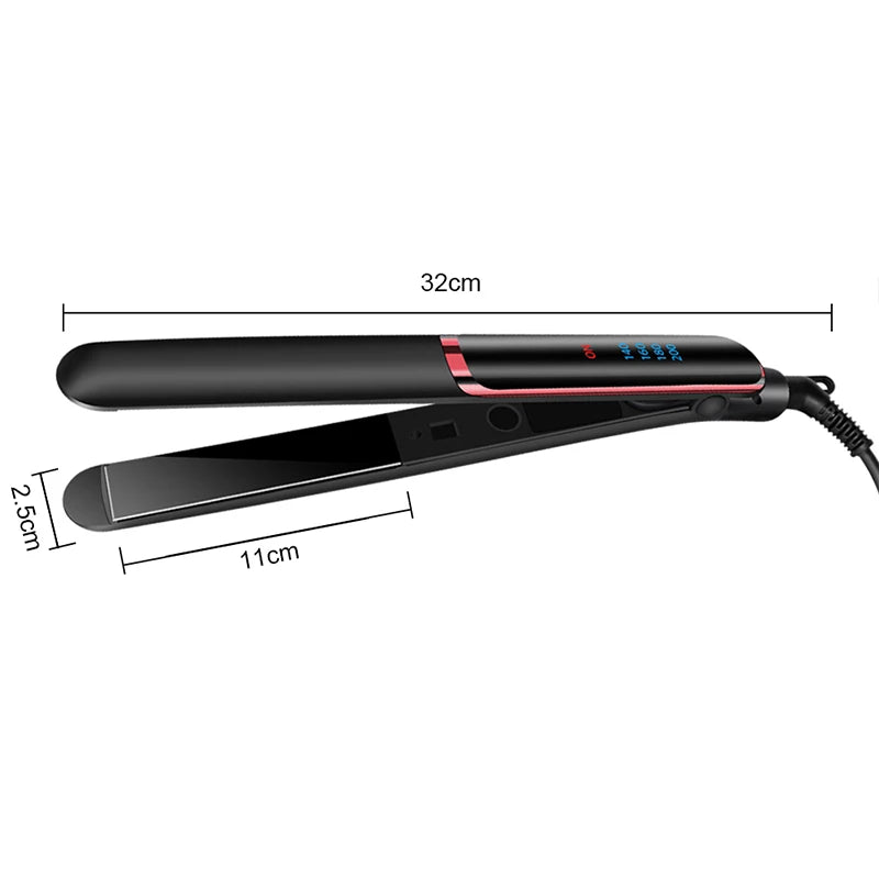 Ceramic Ionic Hair Straightener with Fast Heat-Up - Smarsty