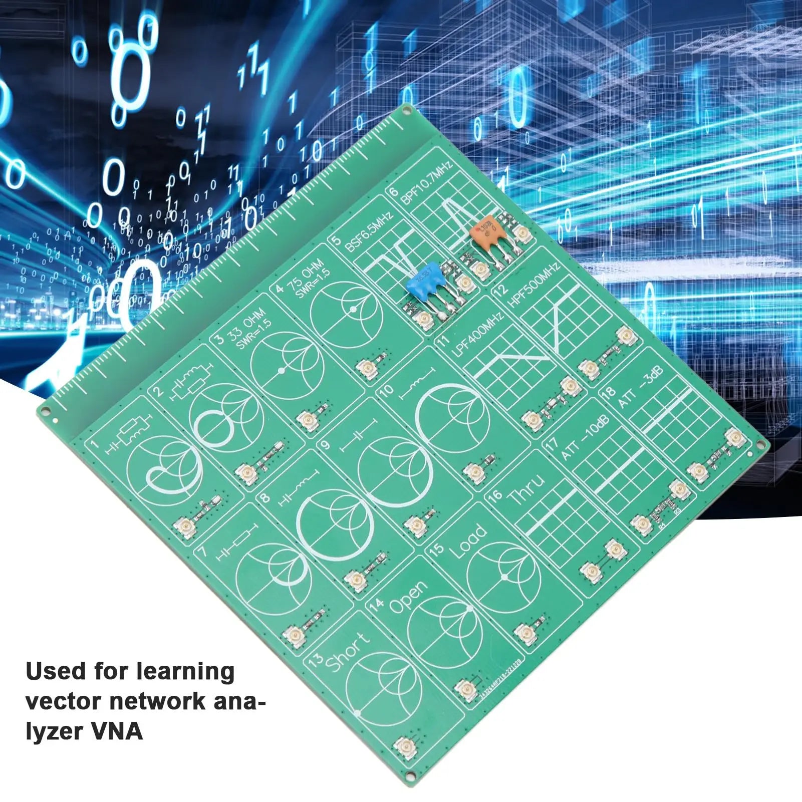RF Test Board Demo Kit with 18 Functional Modules - Smarsty