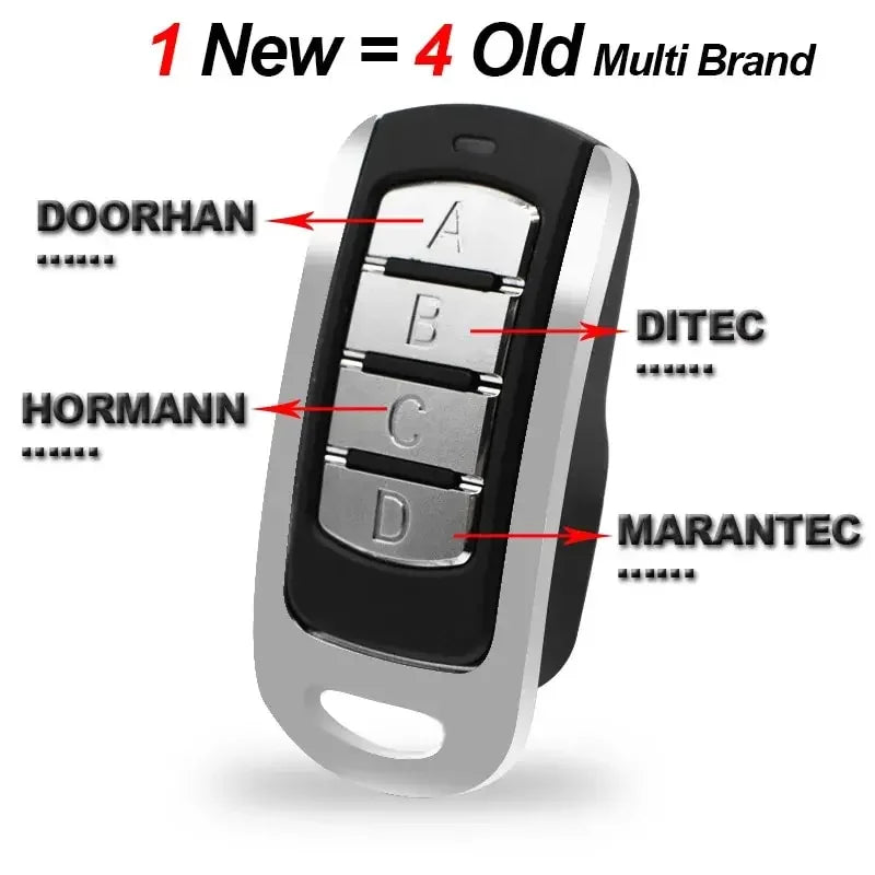 3pcs Wireless 433MHz Garage Remote Control Key Fob - Smarsty