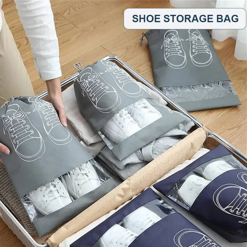 Nonwoven Shoe Storage Bag Travel Organizer Waterproof - Smarsty