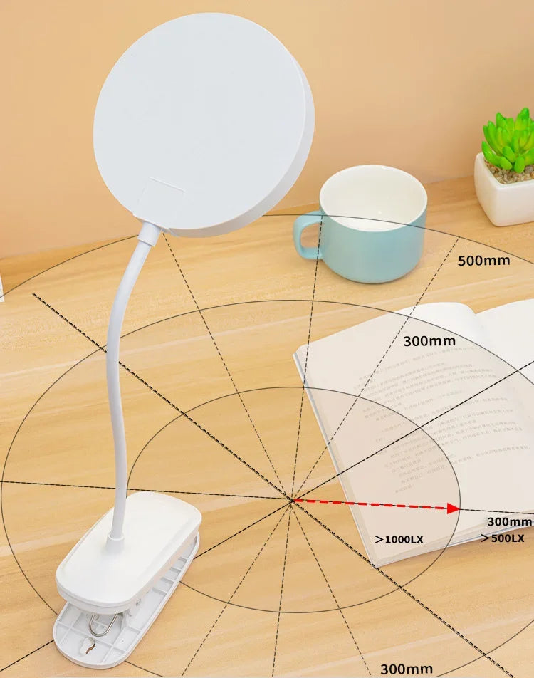 USB Rechargeable LED Table Lamp with Touch Dimming - Smarsty