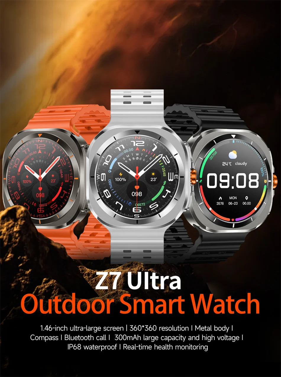 Samsung Galaxy Watch 7 Ultra GPS Smart Watch for Men - Smarsty