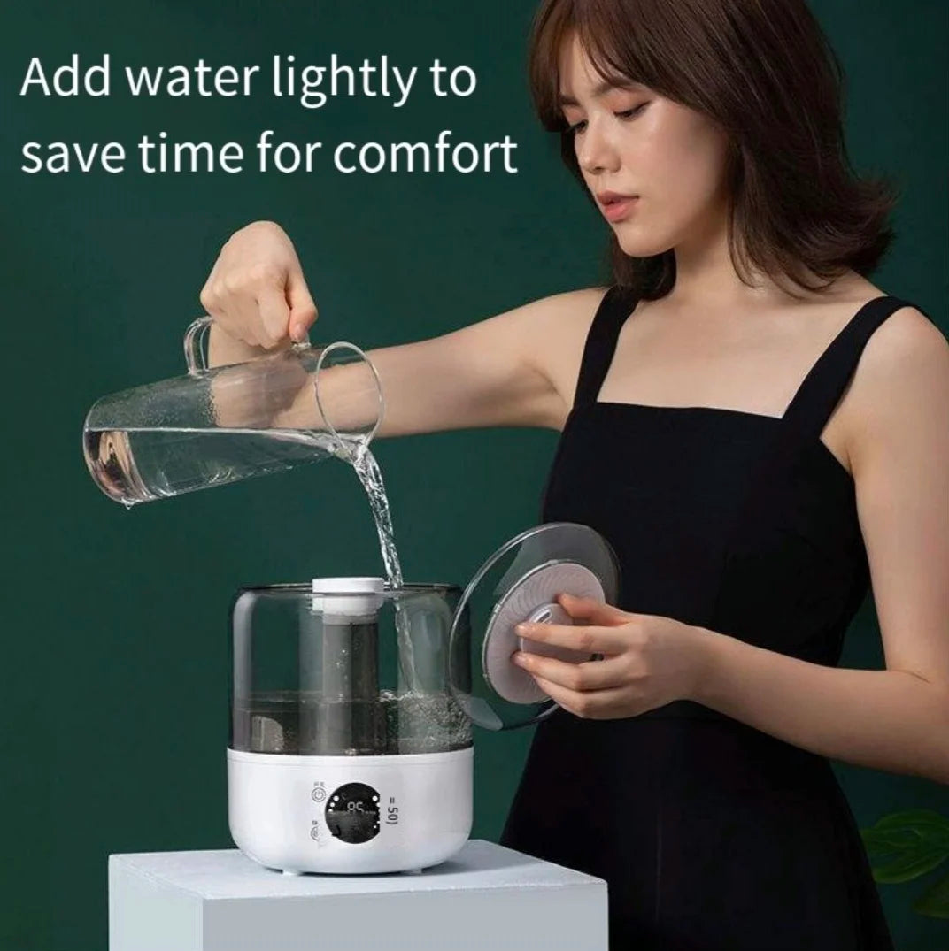 Large Capacity Silent Air Humidifier with Remote Control - Smarsty