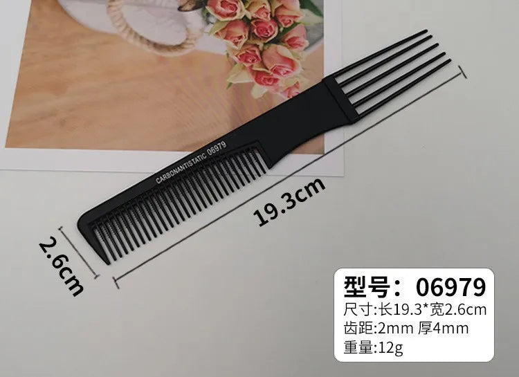 Professional Stainless Steel Hair Tail Comb for Salon Styling - Smarsty