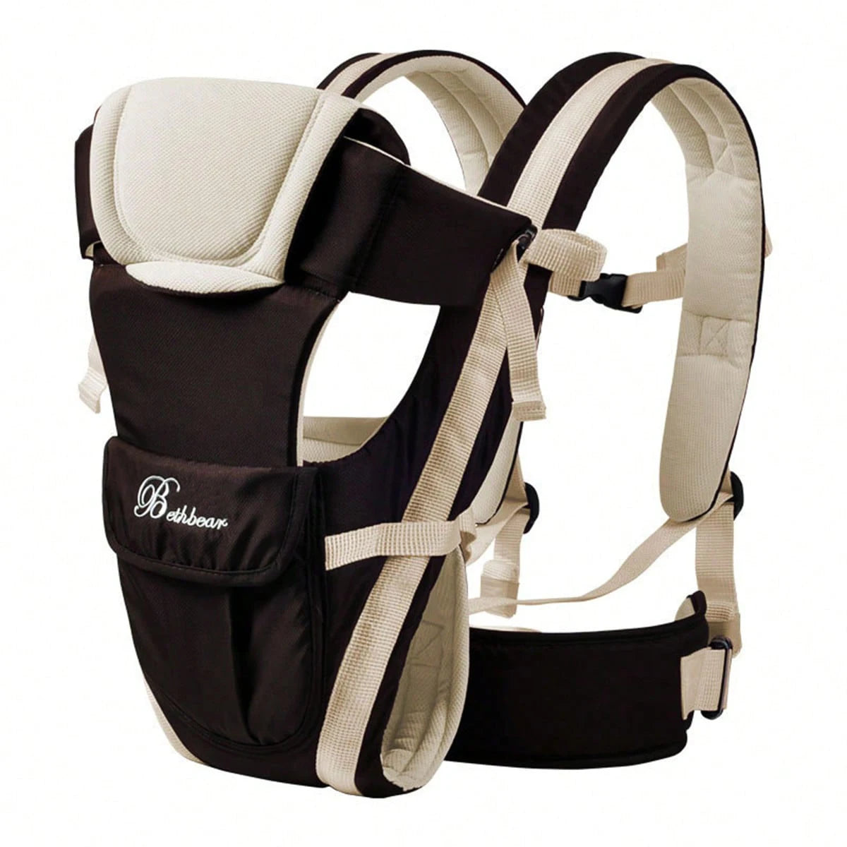 Baby Sling Carrier, 4-in-1 Ergonomic Baby Backpack Carrier, Easily Adjustable Baby Carrier Newborn to Toddler by Smarsty