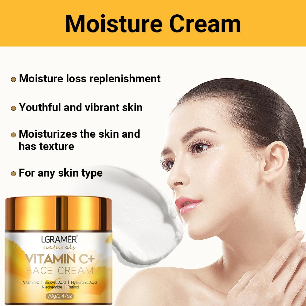 Vitamin C Face Cream for Moisturizing and Firming - Smarsty