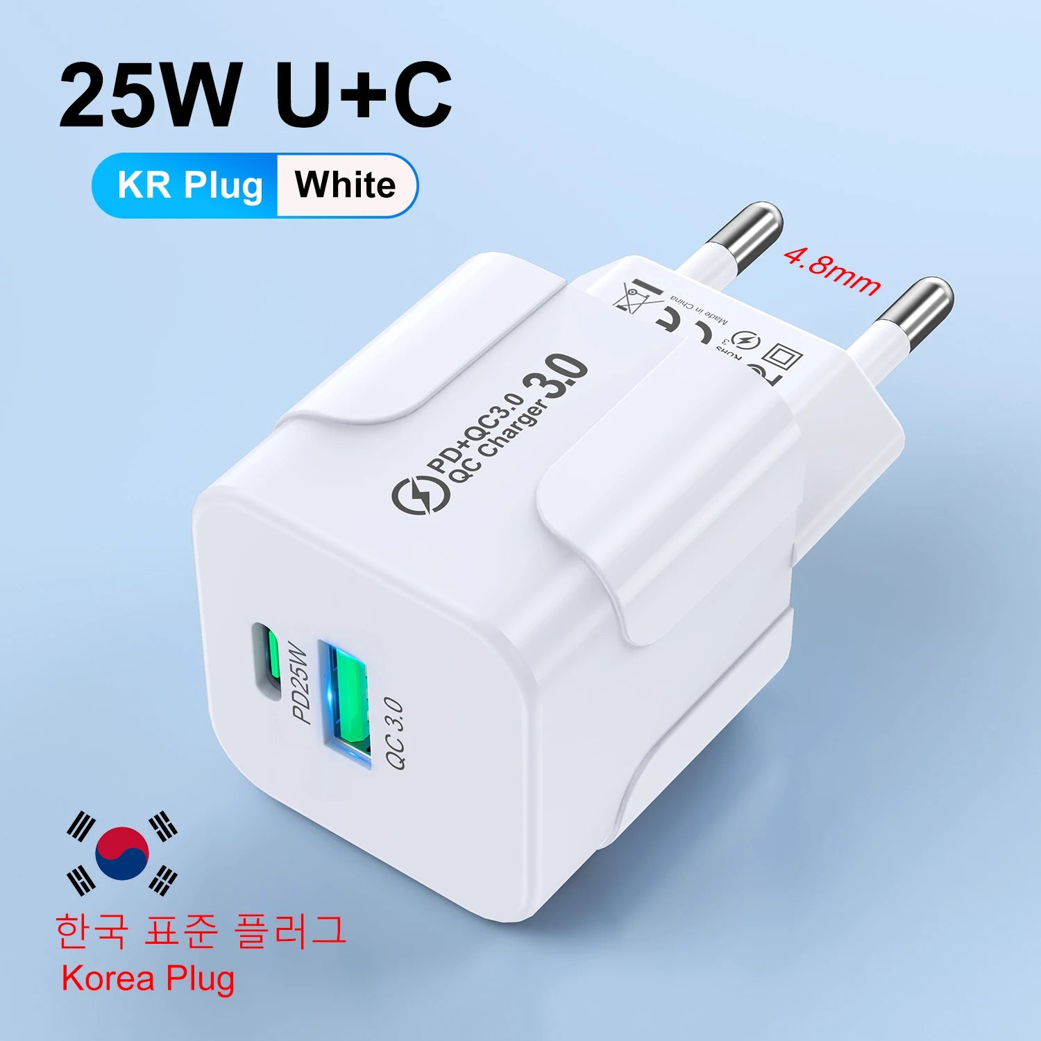 25W USB C HighEfficiency FastCharger iPhone 15 Pro Max - Smarsty