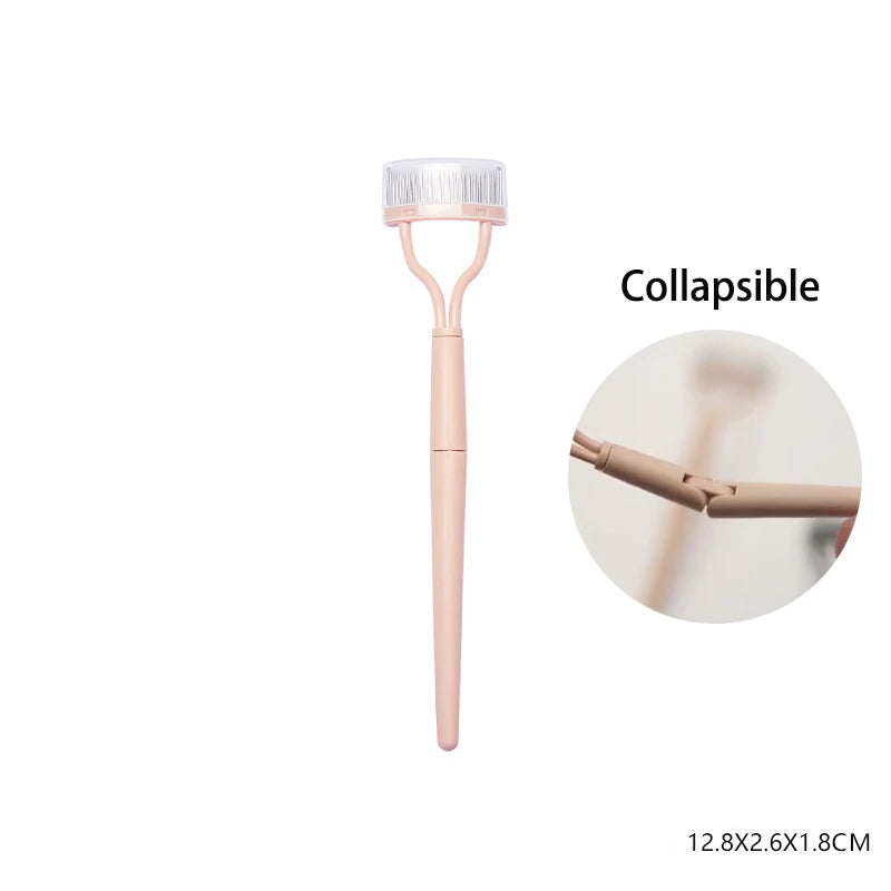 Black Foldable Eyelash Brush Comb for Perfectly Separated Lashes - Smarsty