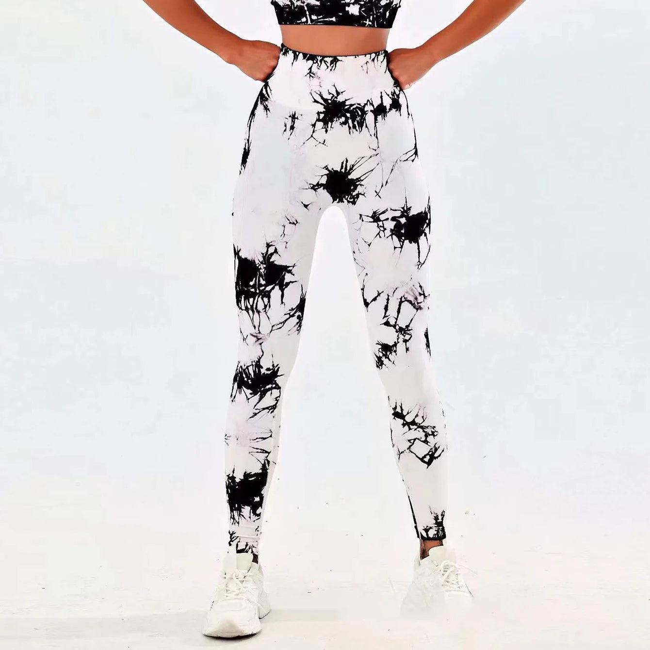 Women Yoga Pants Sport Leggings Seamless High Waist Push Up Woman Tights Fitness Workout Leggins Gym Clothing - Smarsty