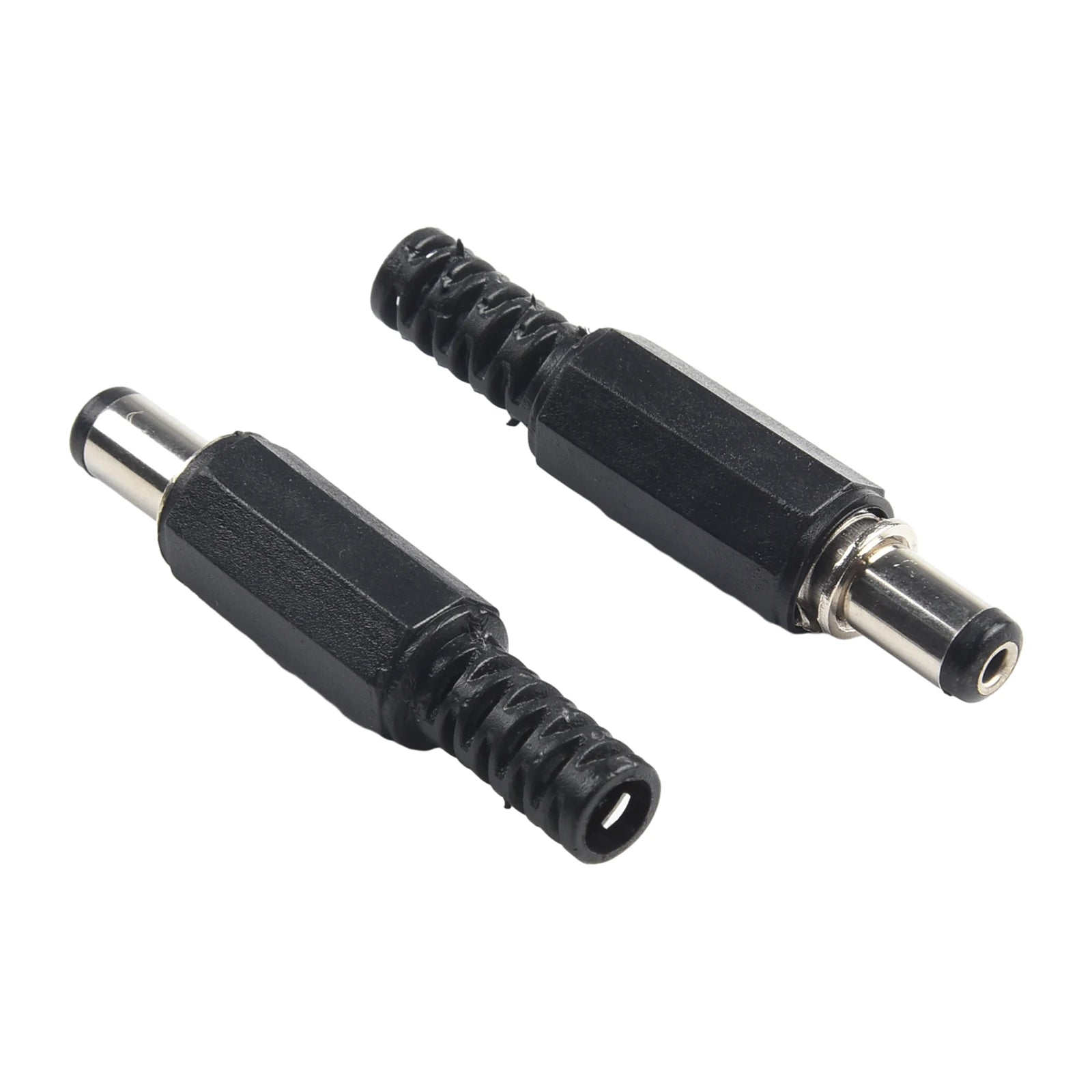 5 Pair DC 12V Male Female Socket Panel Mount Barrels Jack Plug Power Connector Female Jack Screw Nut Panel Mount Connector