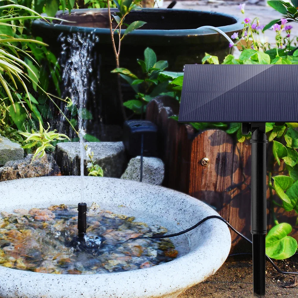 Solar Powered Water Fountain Pump for Garden Decoration - Smarsty