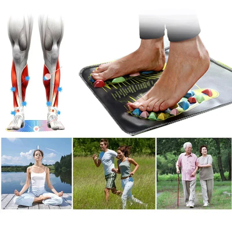 Foot Massage Mat for Stress Relief and Relaxation - Smarsty