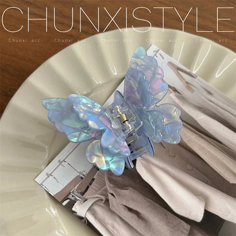 Fairy Butterfly Hair Claw Clip for Stylish Updos - Smarsty