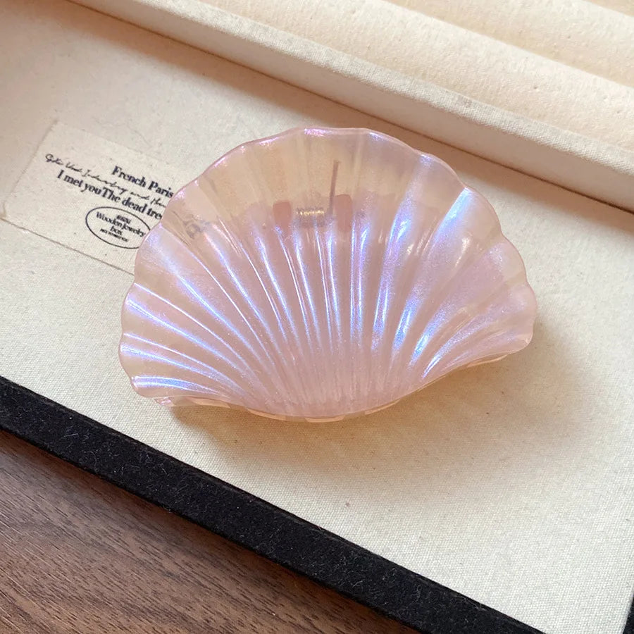 Acrylic Shark Claw Hair Clip Shell Beach Accessories - Smarsty