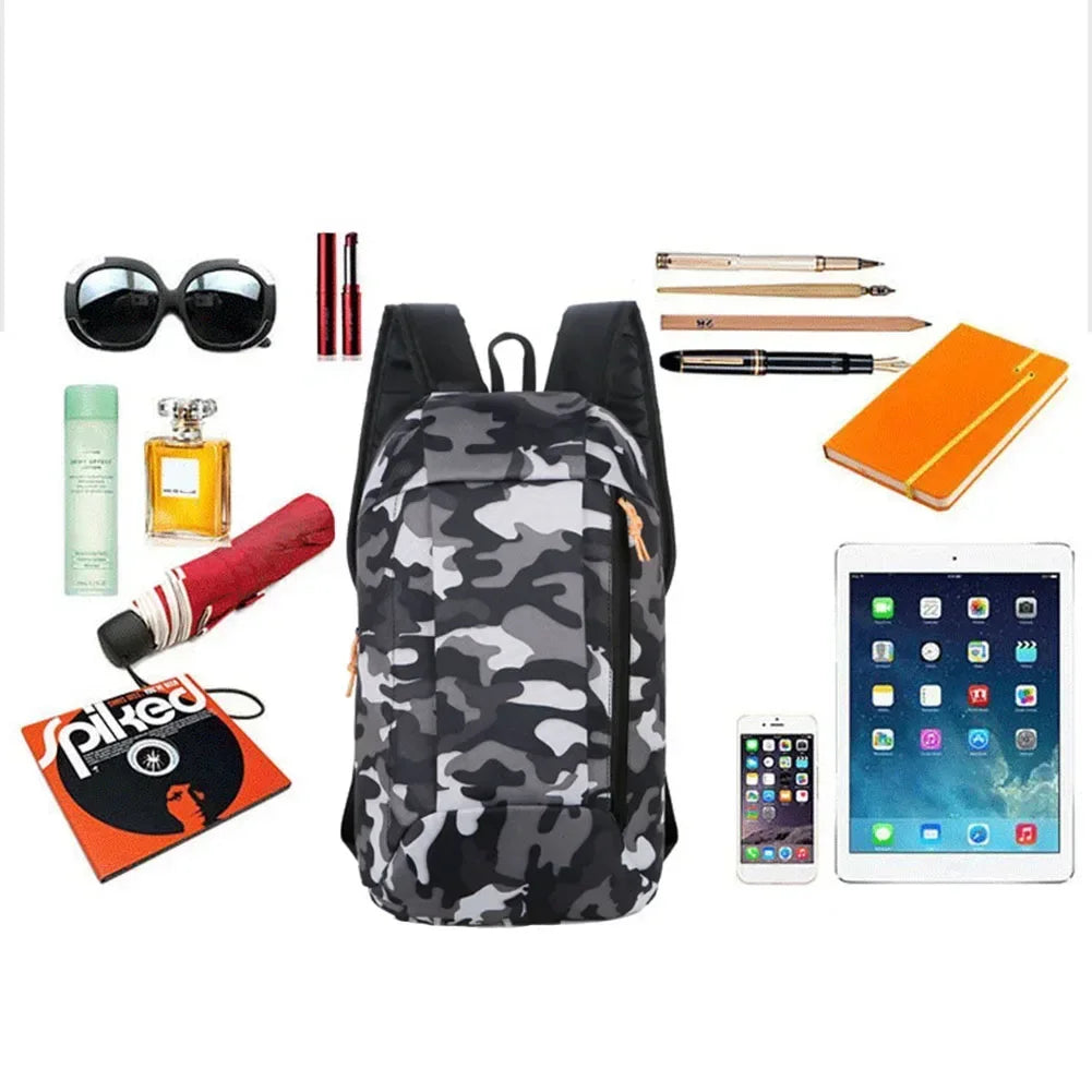 10L Camping Hiking Trekking Backpacks Waterproof Outdoor Sports Mountaineering Bag Running Cycling Rucksack for Men Women - Smarsty