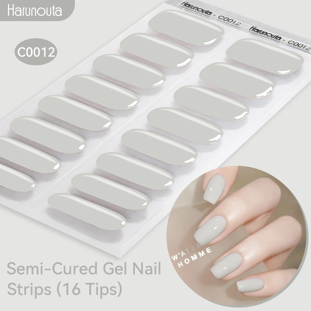 Gradient Auroras Gel Nail Strips for Easy DIY Manicure - Smarsty