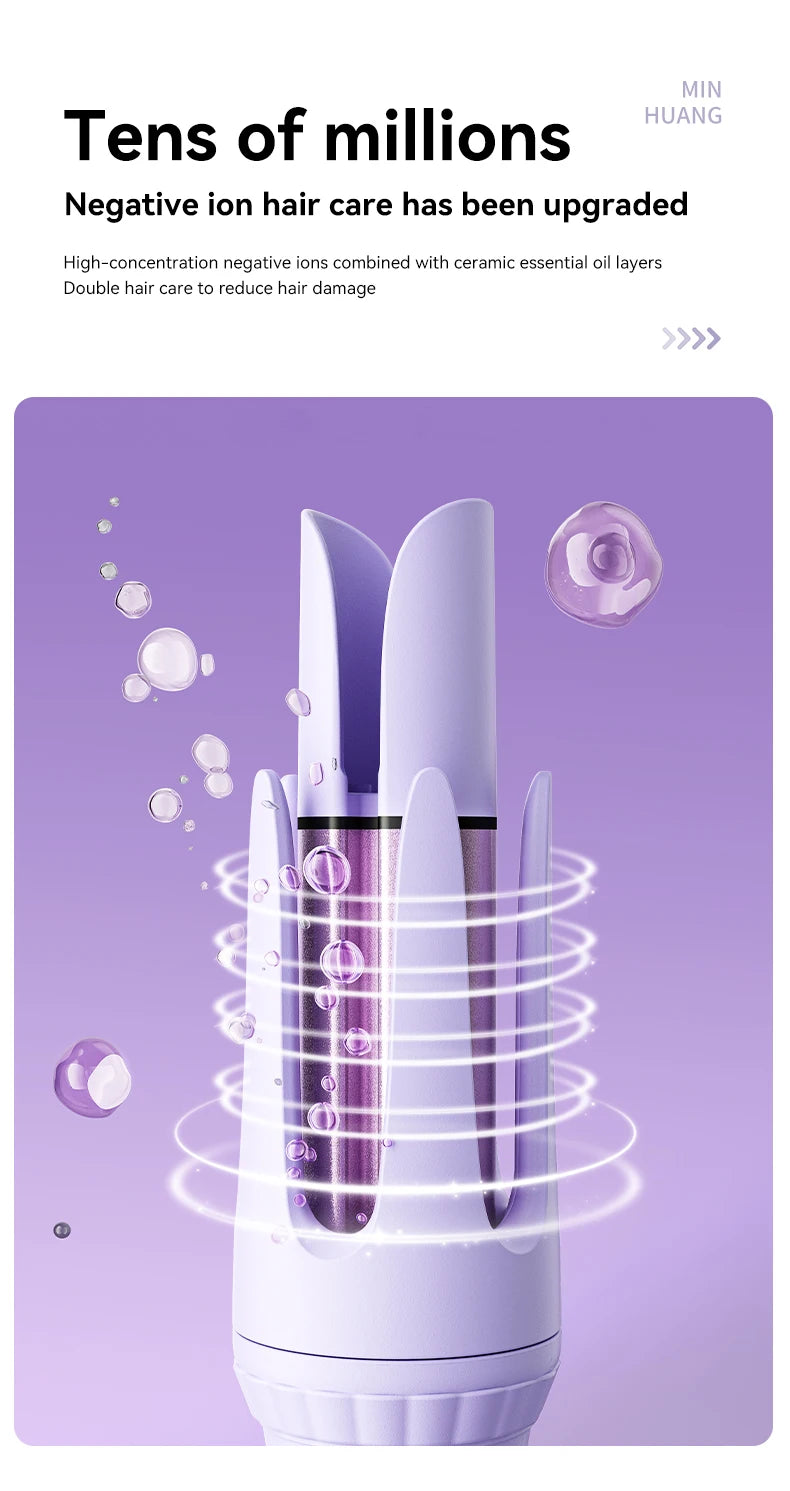 Professional 32mm Hair Curling Iron for Effortless Curls - Smarsty