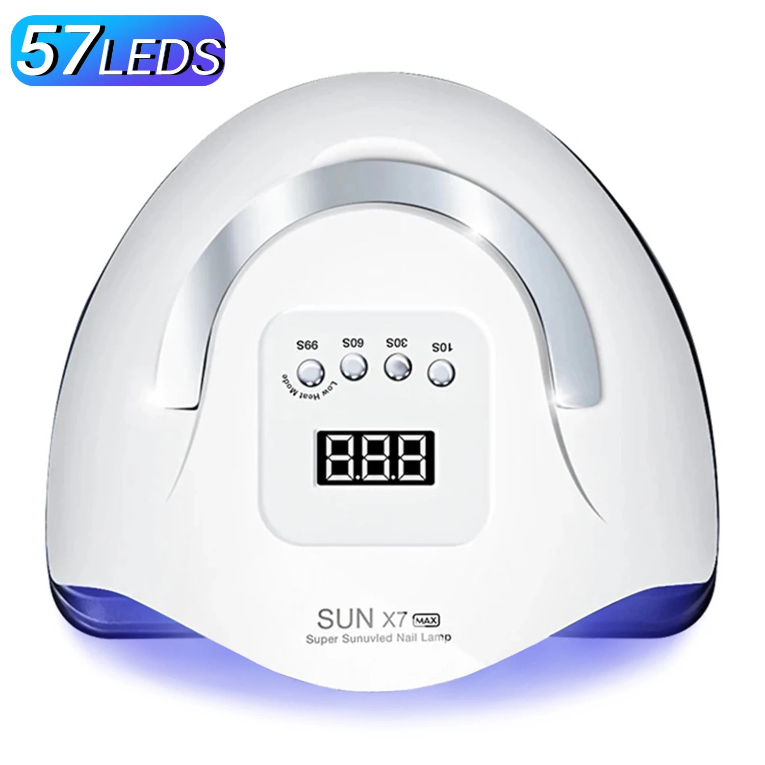 Powerful 380W UV LED Nail Lamp for Quick Curing - Smarsty