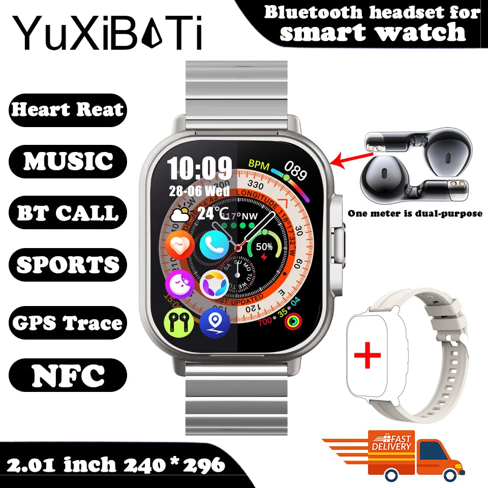 2024 Smart Watch With Earphones And GPS Tracking - Smarsty