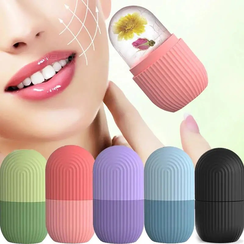 Silicone Ice Cube Trays for Facial Treatments and Skin Firming - Smarsty