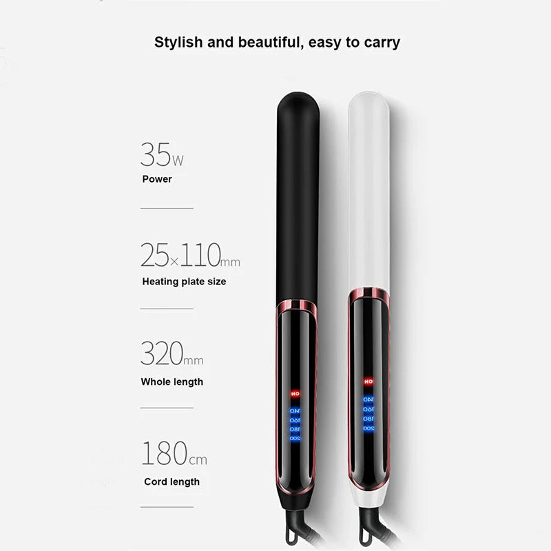 Ceramic Ionic Hair Straightener with Fast Heat-Up - Smarsty