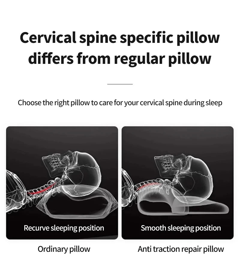 Memory Foam Contour Pillow for Side Sleepers - Smarsty