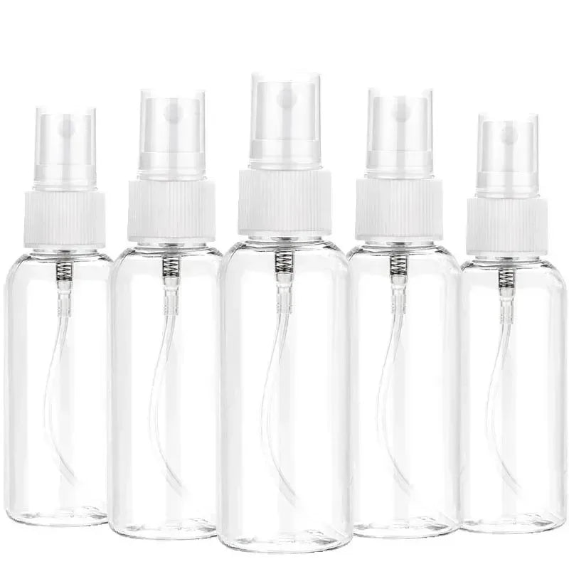 Refillable Clear Plastic Spray Bottles for Travel - Smarsty
