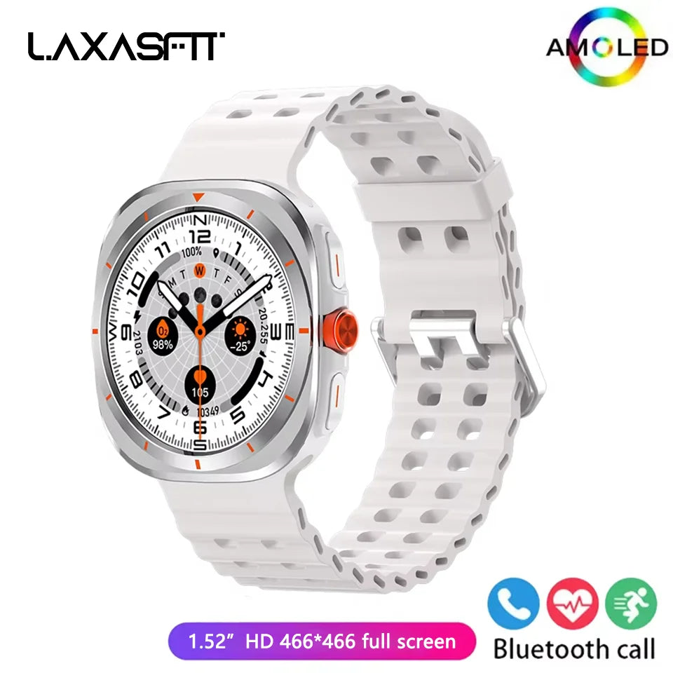 LAXASFIT GT7 Ultra Smartwatch with HD AMOLED Display - Smarsty