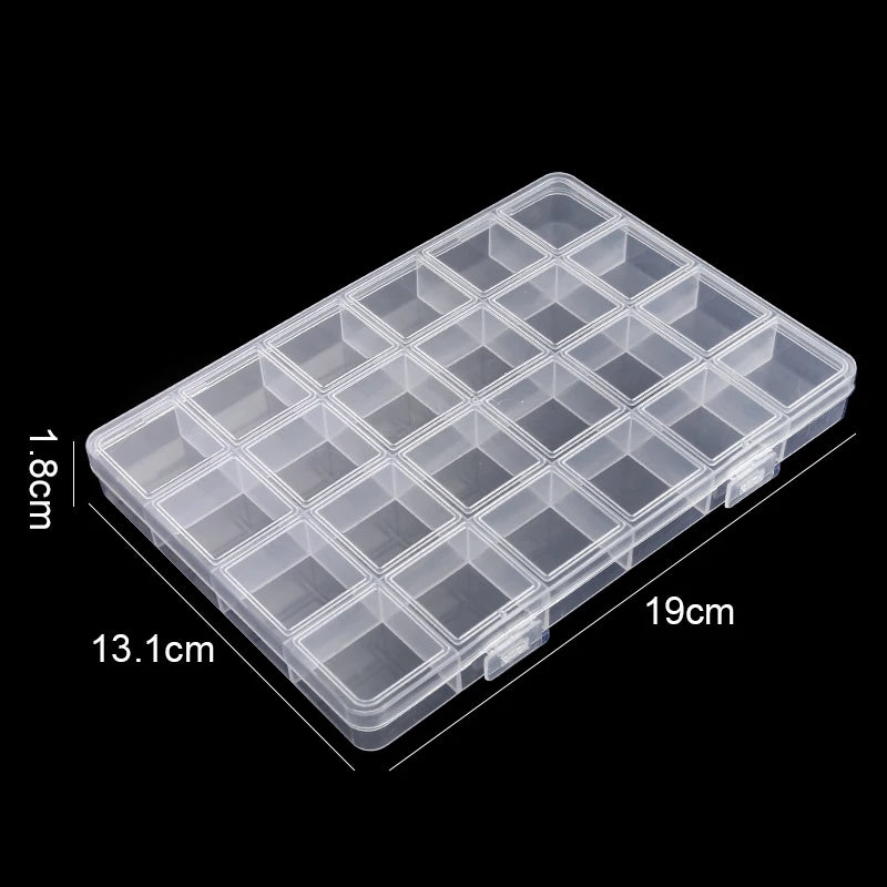Clear Plastic Jewelry Organizer Box for Easy Storage - Smarsty